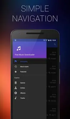 Free Music Downloader android App screenshot 0